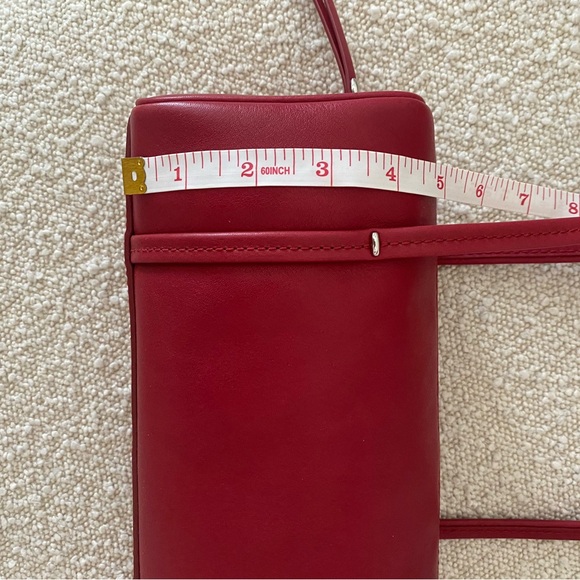 NWT Madewell The Brioche Mini Shoulder Bag in 'Scarlet' - Picture 11 of 13